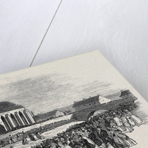 Haswell Colliery Explosion, Burial of the Dead by Anonymous