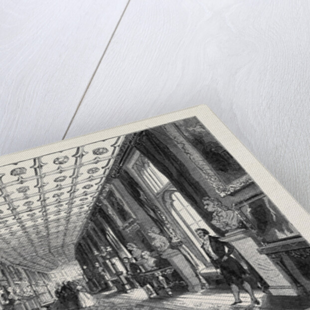 Visit of the King of the French to Queen Victoria; the Grand Corridor: The Queen and the Royal Visitors Passing to the Banquet by Anonymous