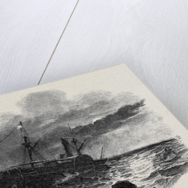 Wreck of the Windsor Castle Steamer by Anonymous