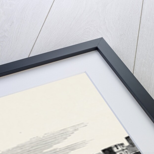 Visit of the King of the French to Queen Victoria: West Front of the Upper Ward of Windsor Castle, the Queen and Her Royal Visitors Proceeding to St. George's Chapel by Anonymous