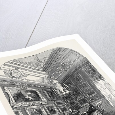 Visit of the King of the French to Queen Victoria: The King's Closet, Windsor Castle by Anonymous