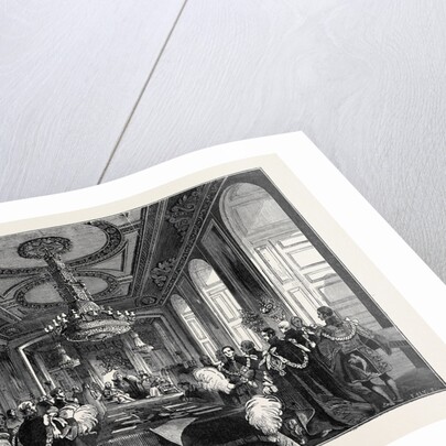 Visit of the King of the French to Queen Victoria; Chapter of the Order of the Garter: Investiture of the King of the French by Anonymous