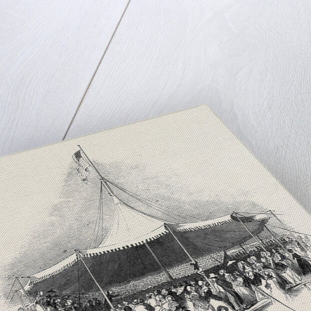 Interior of the Great Marquee by Anonymous