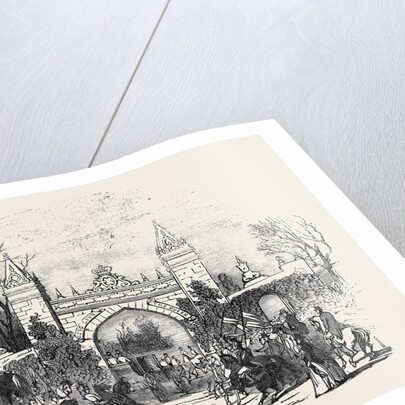 Arch at Wolthorpe, Her Majesty's Visit to Burghley by Anonymous