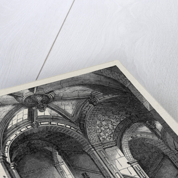 Curious Staircase, at Burghley. by Anonymous
