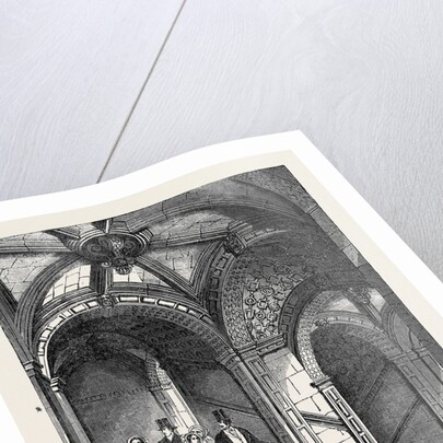 Curious Staircase, at Burghley. by Anonymous