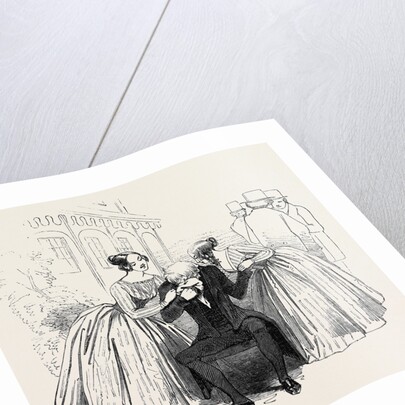 Scene from the New Comedy of Old Heads and Young Hearts, at the Haymarket Theatre by Anonymous