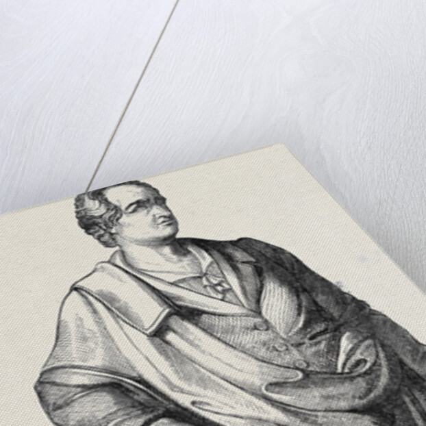 Statue of Goethe, at Frankfort by Anonymous