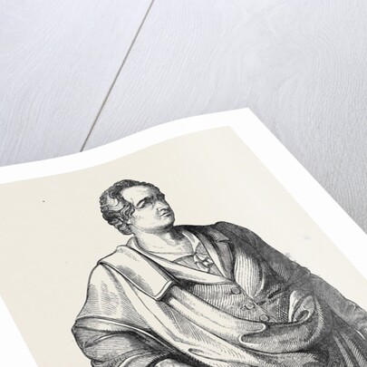 Statue of Goethe, at Frankfort by Anonymous