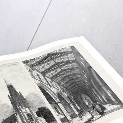 St. Mary's New Church, Herne Hill; Interior of St. Mary's New Church, Herne Hill by Anonymous