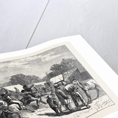 Pony Fair in the New Forest 1871 by Anonymous