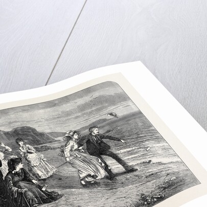 Croquet Under Difficulties 1871 by Anonymous