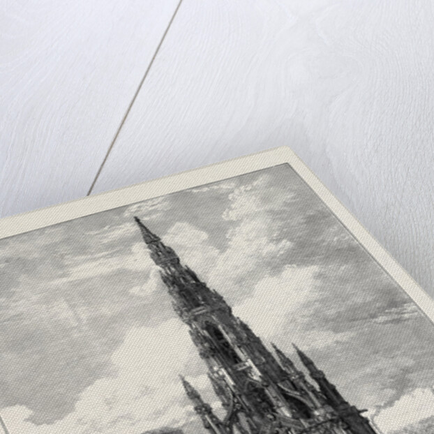 The Scott Monument Edinburgh 1871 by Anonymous