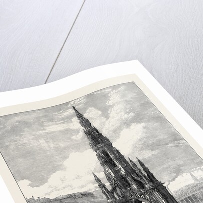 The Scott Monument Edinburgh 1871 by Anonymous