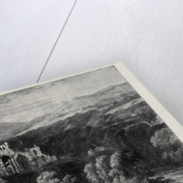 Melrose Abbey 1871 by Anonymous