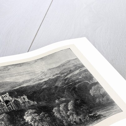 Melrose Abbey 1871 by Anonymous