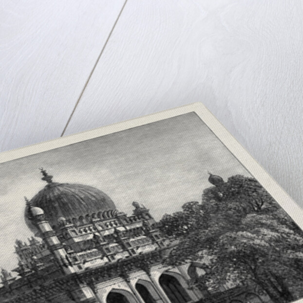 Tomb of King Ibrabim at Beejapoor India 1871 by Anonymous