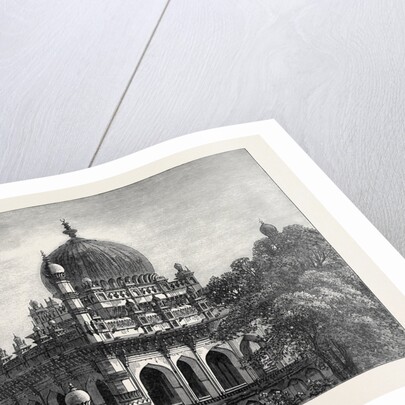 Tomb of King Ibrabim at Beejapoor India 1871 by Anonymous