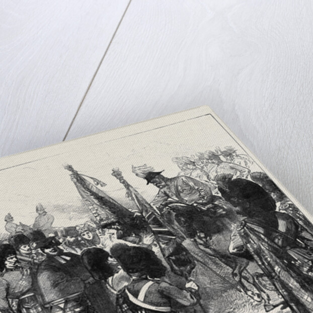 Presentation of New Colours to the 42nd Highlanders 1871 by Anonymous