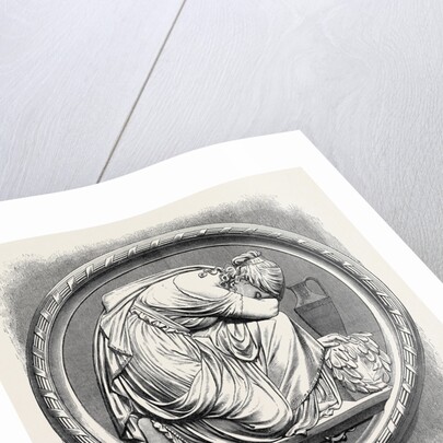 Grief, Berlin in the Royal Academy Exhibition 1871 by Anonymous