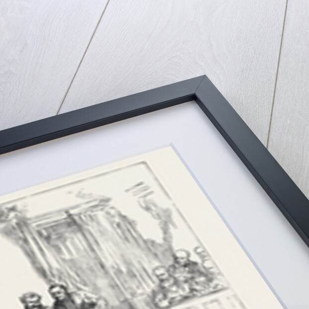 The Tichborne Trial: Sketch in Court 1871 by Anonymous