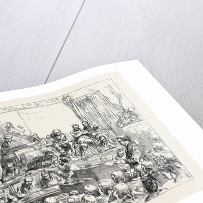 The Tichborne Trial: Sketch in Court 1871 by Anonymous