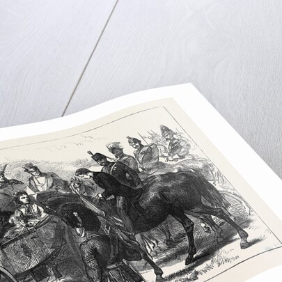 The French Prince Imperial at Queen Victoria's Review in Bushey Park 1871 by Anonymous