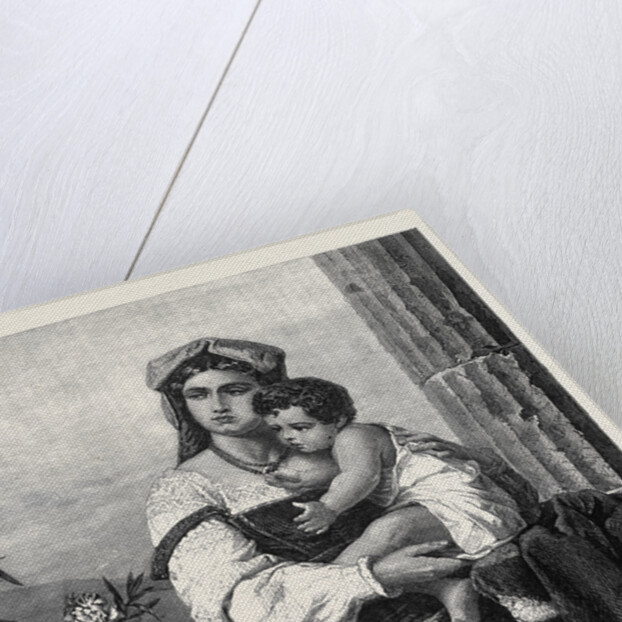 Italian Mother and Child, 1871 by Anonymous
