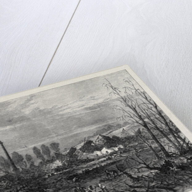 Scene of the Gun-Cotton Explosion at Stowmarket 1871 by Anonymous