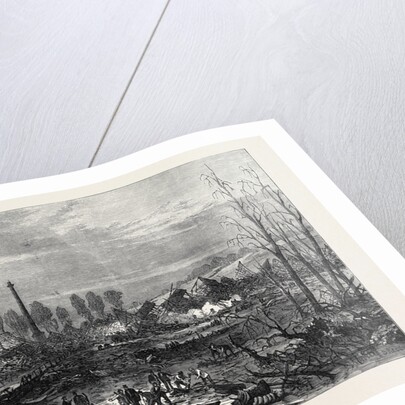 Scene of the Gun-Cotton Explosion at Stowmarket 1871 by Anonymous