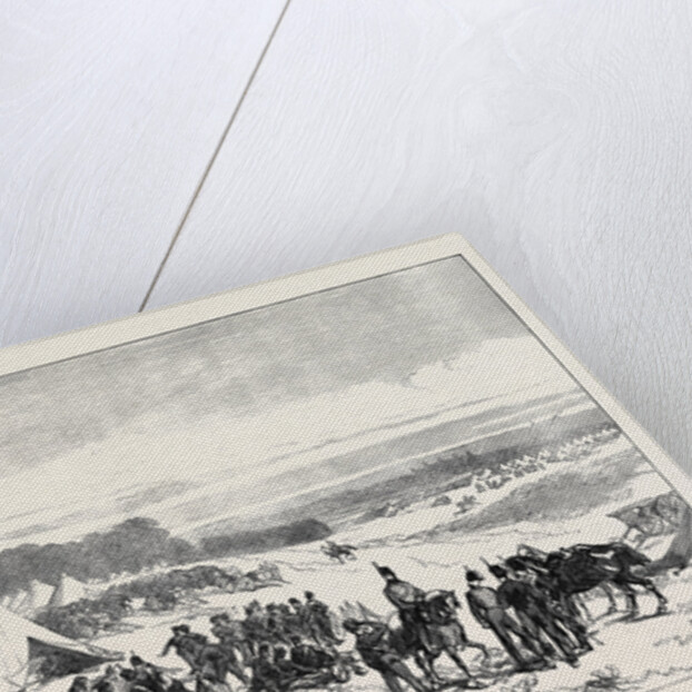 Encampment of the Portsmouth Garrison 1871 by Anonymous