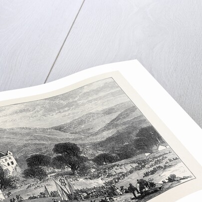 The Scott Centenary: Fete at Newark Castle Selkirk 1871 by Anonymous