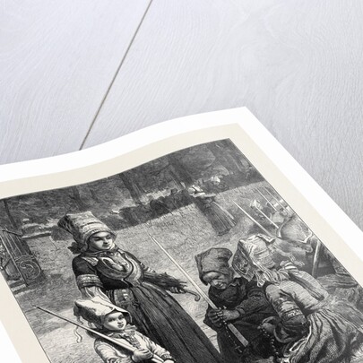 Breton Women at a Pardon, 1871 by Anonymous