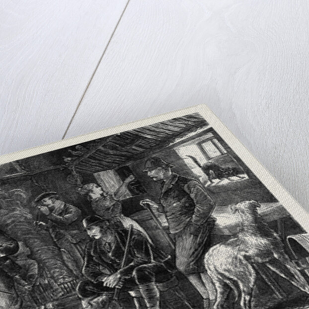 A Highland Shelter in a Storm by Anonymous