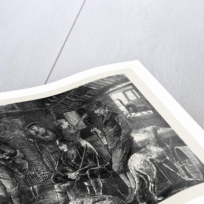 A Highland Shelter in a Storm by Anonymous