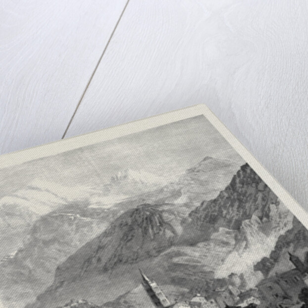 Opening of the Mont Cenis Tunnel: The Town of Susa 1871 by Anonymous