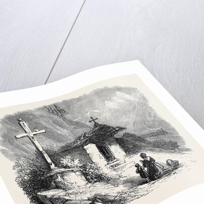 Mont Cenis Railway Scenery: Near Oulx 1871 by Anonymous