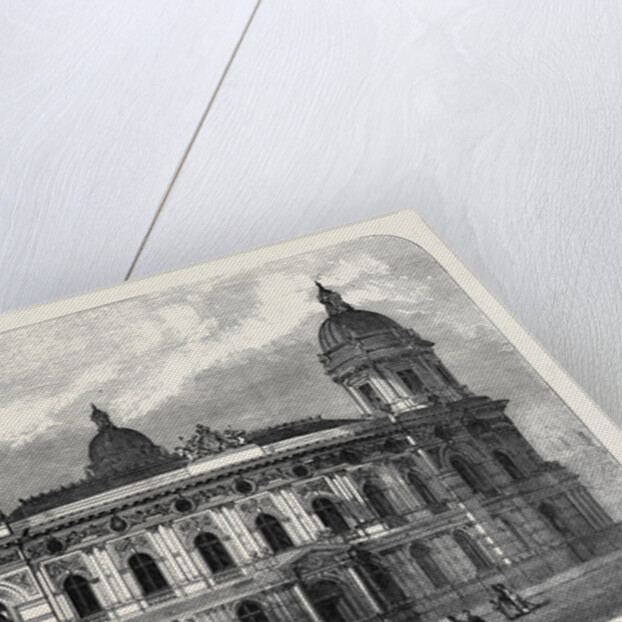 The New Dock Offices Hull 1871 by Anonymous