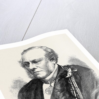 The Late Alderman Sir F.G. Moon 1871 by Anonymous