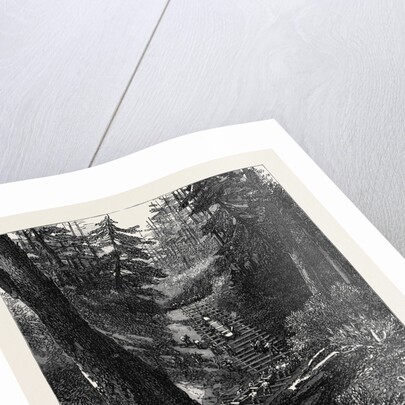 The Red River Expedition: Crossing a Portage 1871 by Anonymous