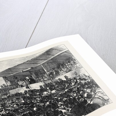 Mr. Gladstone Addressing the Meeting on Blackheath London 1871 by Anonymous
