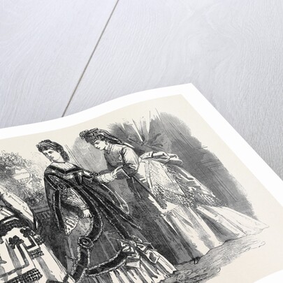 Paris Fashions for the Month 1871 by Anonymous