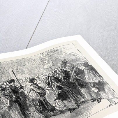 Lady Burdett-Coutts Delivering Columbia Market to the Lord Mayor London 1871 by Anonymous