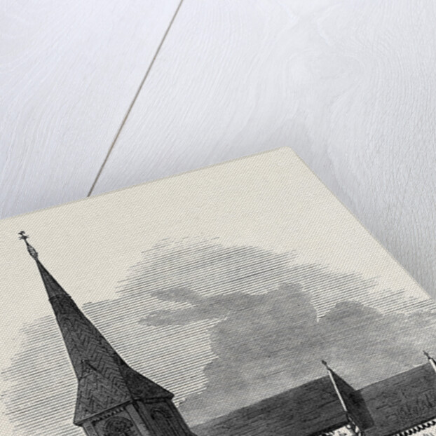 Fosdyke Church Lincolnshire 1871 by Anonymous