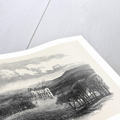 Duff House Near Banff the Seat of the Earl of Fife 1871 by Anonymous