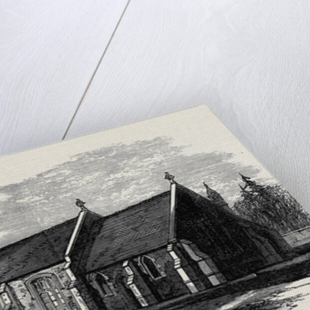 Sandringham Church 1871 by Anonymous