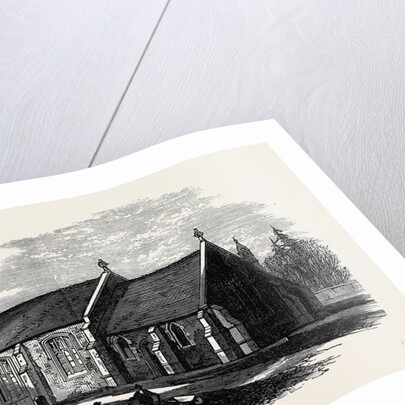 Sandringham Church 1871 by Anonymous