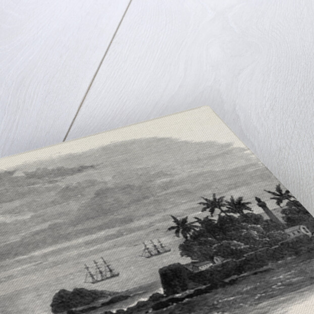 Wreck of the Mail Steam-Ship Rangoon at Galle: The Kadir Rocks at the Entrance to Galle Harbour 1871 by Anonymous