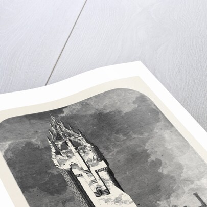 The National Wallace Monument About to Be Built on the Abbey Craig Near Stirling by Anonymous