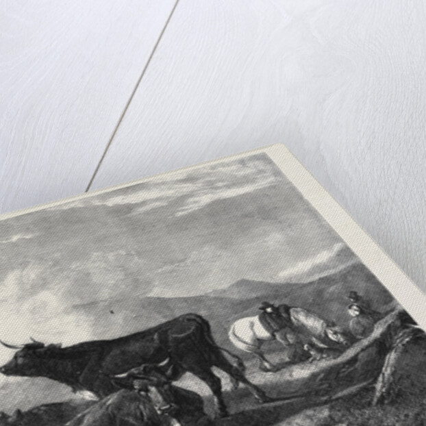 A Rest on the Road to the Fair, in the Exhibition of the Royal Academy by Anonymous